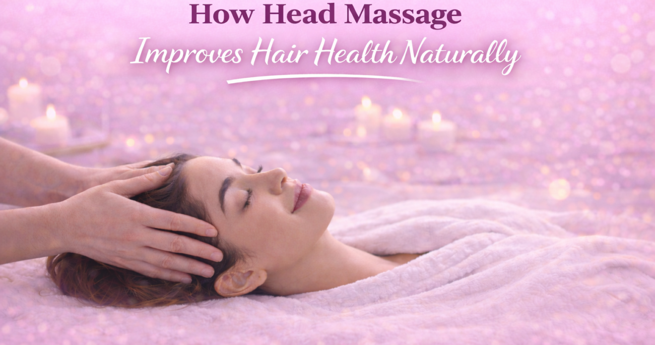 How Head Massage Improves Hair Health Naturally