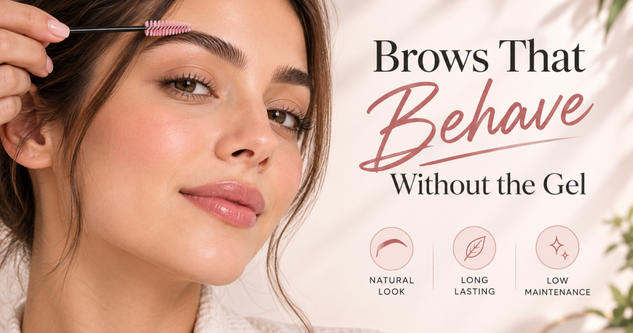 Brows That Behave Without the Gel
