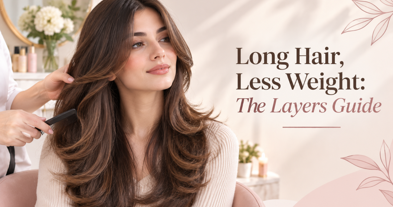 Long Hair, Less Weight: The Layers Guide