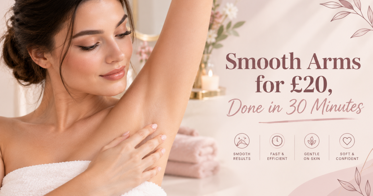 Smooth Arms for £20, Done in 30 Minutes